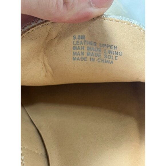 Alex Marie Raanata Espadrille Slip-Ons size 9.5 TAUPE SOFT GOLD - Picture 2 of 16